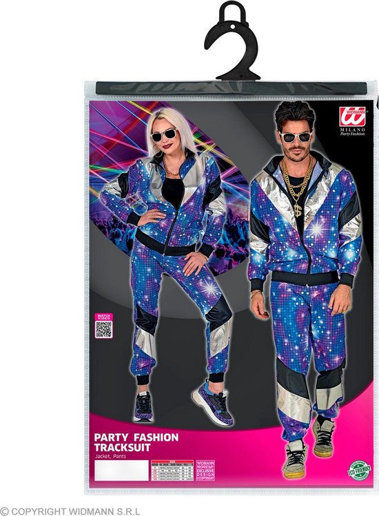 Costume des années 80 et 90, Smashing Aerobic Neon 80s Costume Homme, Taille 48