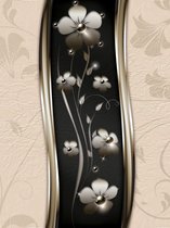 Fotobehang - Vlies Behang - Bloemen - Luxe Patroon - 208 x 146 cm