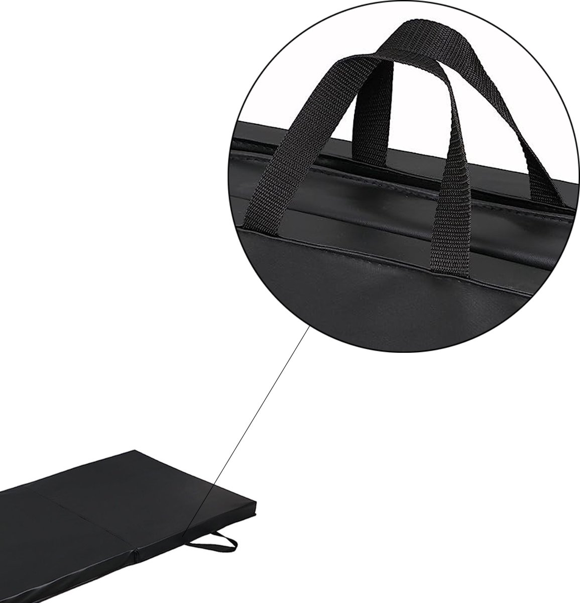 Opvouwbare Sportmat - 180 x 60 cm - Extra Dikke Yogamat voor Fitness, Meditatie en Turnen thumbnail 6