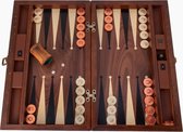 Handgemaakte Houten Backgammon Speelset van Hoge Kwaliteit - Tavla - 100% Hout - Luxe uitgave - TricTrac - 52 x 32 cm