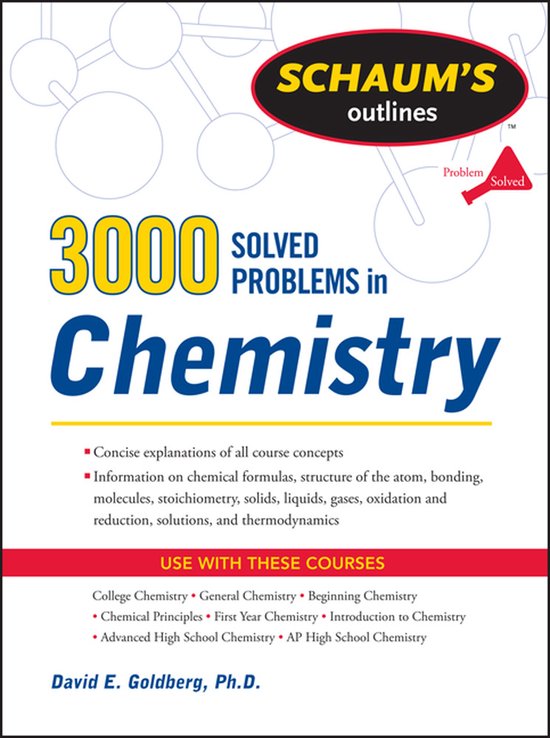 3000 Solved Problems Chemistry Revised - cover