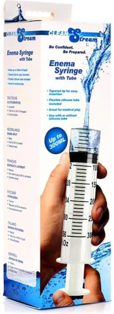 Goedkoopste XR Brands AH134 - Syringe with Tube - 300 ml