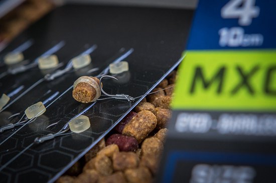 Matrix Onderlijnen MXC-6 F1 Band Rigs 10cm Eyed-Barbless (8 pcs) - Maat : Haak 18 - 0.125mm van Matrix — afbeelding 5