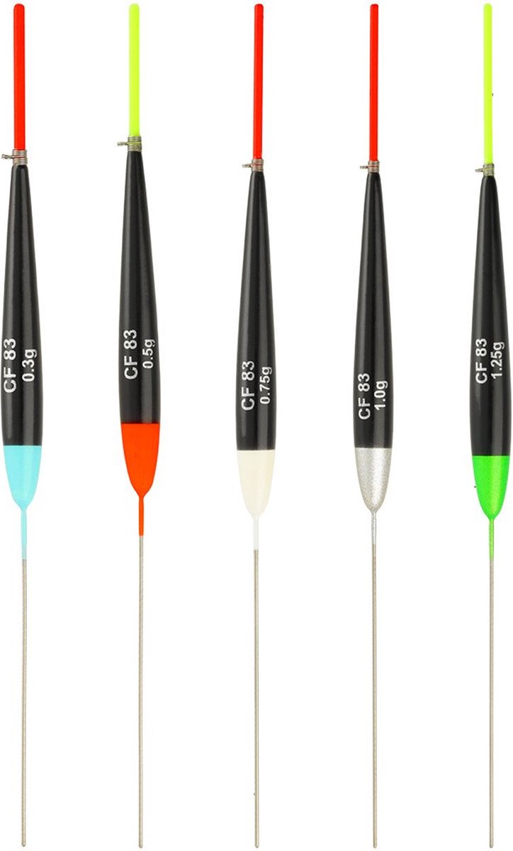 Concept Fishing Dobber CF83 - Maat : Rood 0.75g