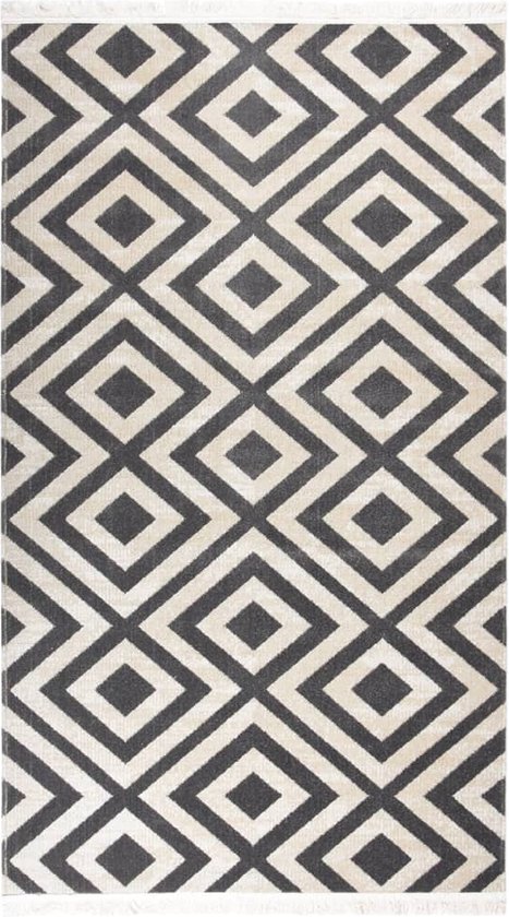 vidaXL Tapis d'extérieur tissé à plat 80 x 150 cm Multicolore