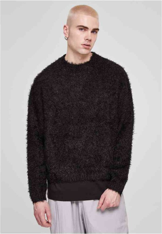Urban Classics - Feather Sweater/trui - XL - Zwart