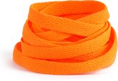 GBG Sneaker Veters 120CM - Neon Oranje - Neon Orange - Schoenveters - Laces
