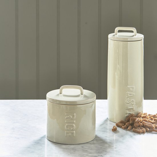 Rijst bewaardoos Keramisch Rijst emmer Grote capaciteit Verzegeld Rijst Container Home Decoratieve Pot Rijst voorraadpot voor Graan Bloem Suiker Koffie Rijst 10KG 15KG 25KG 35KG(10KG