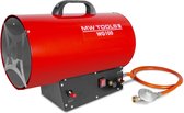 Warmeluchtblazer op propaangas 18-30kW variabel ERP MW Tools WG100