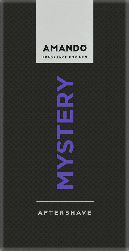 3x Amando Mystery Aftershave 100 ml