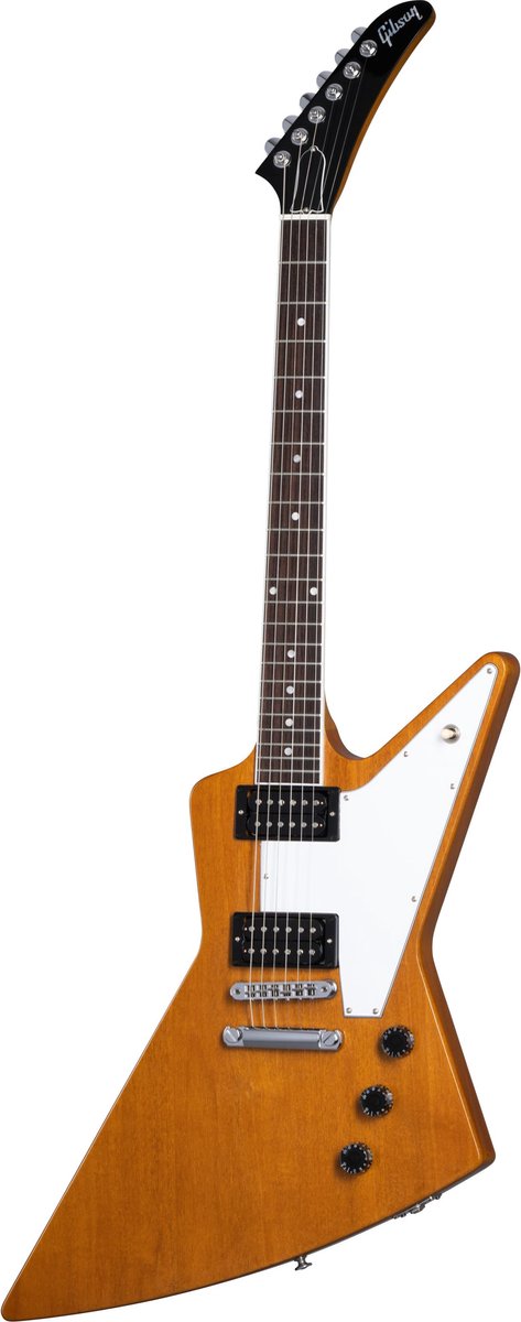 Gibson 70s Explorer Antique Natural - Elektrische gitaar