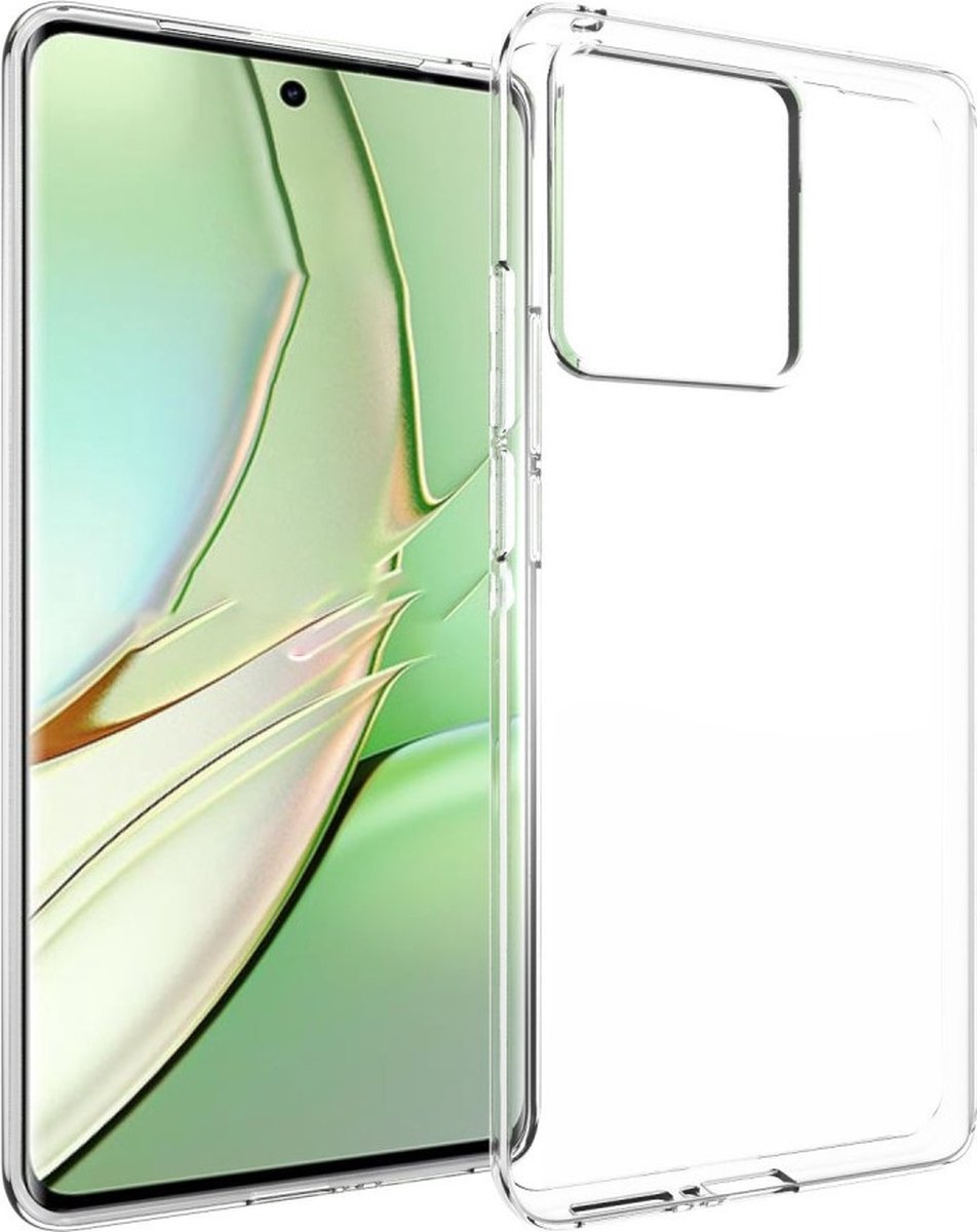 TPU Back Cover Hoesje voor de Motorola Edge 40 Transparant