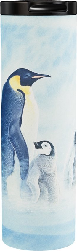 Thermobecher In Pinguin-Design – 280 Ml, Aus Edelstahl, Hält Getränke 8 Stunden Warm/kalt