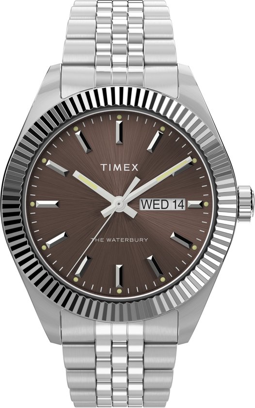 Timex Legacy TW2V46100 Horloge - Staal - Zilverkleurig - Ø 40 mm