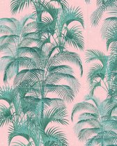 IXXI Tropical Palm Leaves - pink - Wanddecoratie - Bloemen en Planten - 80 x 100 cm