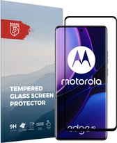 Rosso 9H Tempered Glass Screen Protector Geschikt voor Motorola Edge 40 | Glasplaatje | Beschermlaag | Beschermglas | 9H Hardheid