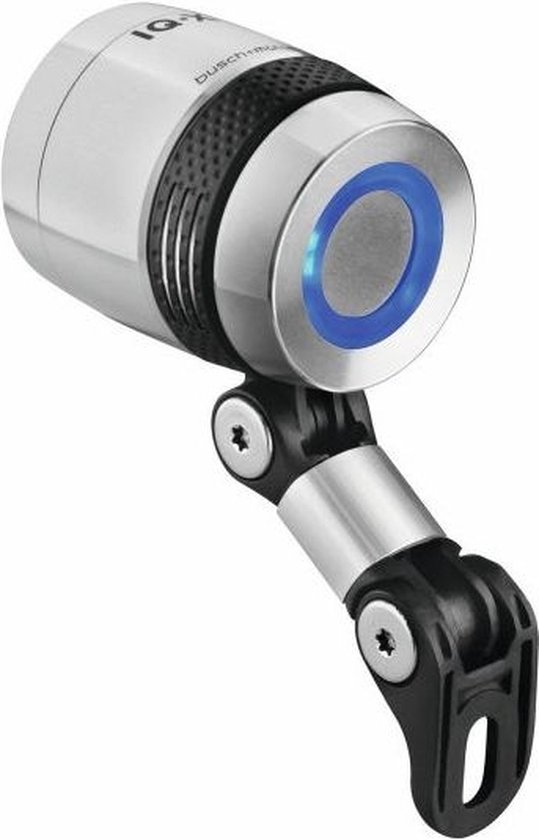 Busch + Müller Lumotec IQ-X Dynamo Koplamp LED, zilver — afbeelding 3