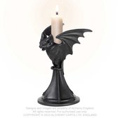 Alchemy - Vespertilio (Bat Candlestick) Kaarsenstandaard - Zwart