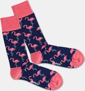 DillySocks Flamingo Shadow Sock - maat 36-40