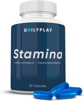 Dailyplay Stamina Erectiepillen Mannen – Libido en Erectie – 20 Pillen - Natuurlijke Vervanger voor Viagra