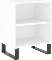 vidaXL - Nachtkastje - Wit - Bewerkt hout - 2 stuks - Leen Bakker