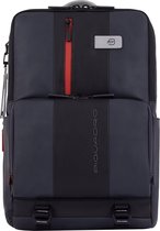 Piquadro Urban Fast-check Laptop and Ipad Backpack grey/black