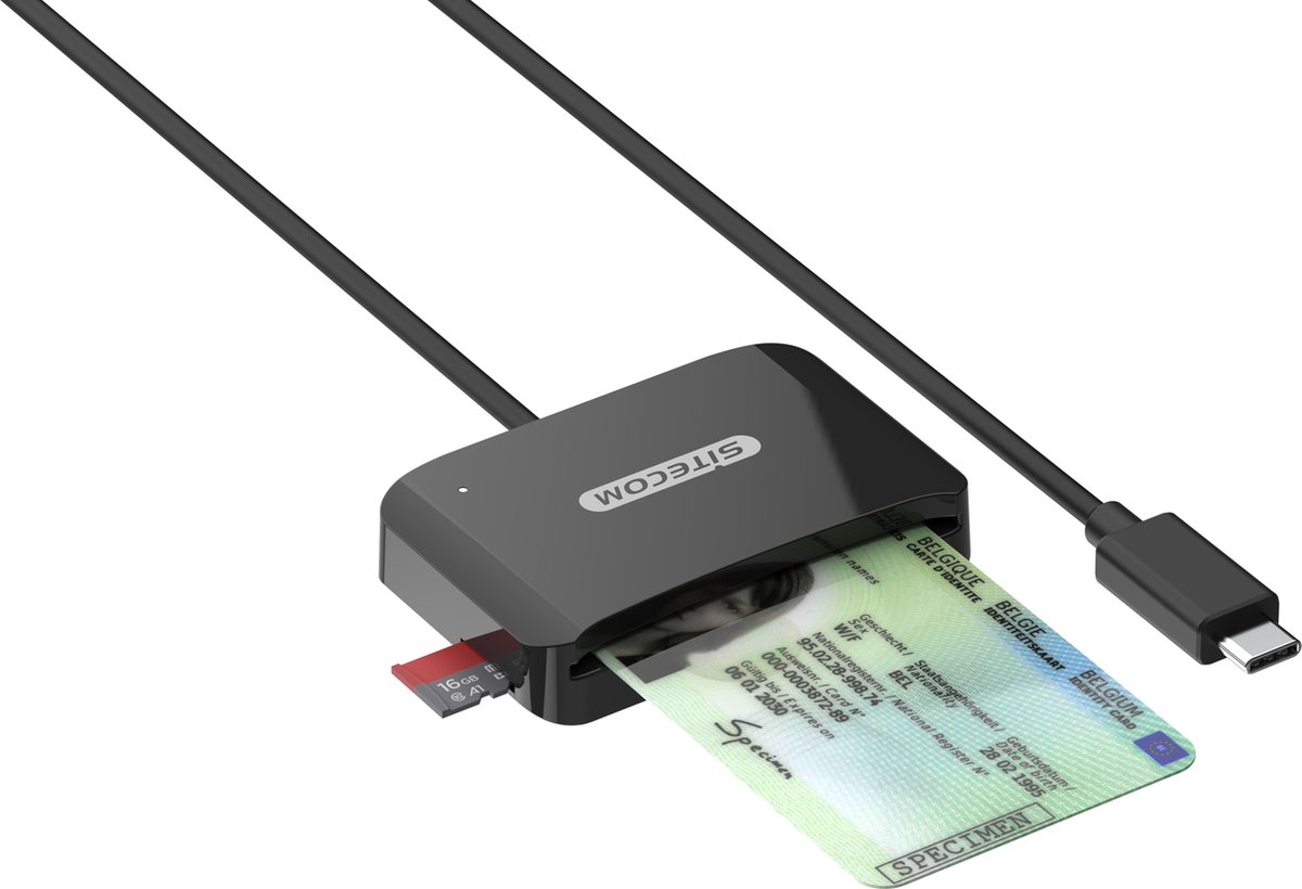 Sitecom - USB-C ID Card Reader