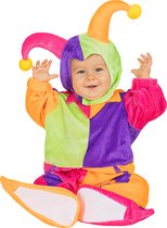 Funidelia | Nar Kostuum Voor voor baby - Clowns, Circus, Originele en Leuke, Middeleeuwse - Kostuum voor baby Accessoire verkleedkleding en rekwisieten voor Halloween, carnaval & feesten - Maat 81 - 92 cm - Rood
