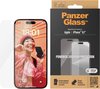 PanzerGlass - Screenprotector geschikt voor Apple iPhone 15 Glazen | PanzerGlass Classic Fit Screenprotector - Case Friendly