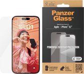 PanzerGlass Classic Fit, Apple, Apple - iPhone 15, Application à sec, Résistant aux rayures, Résistant aux chocs, Transparent, 1 pièce(s)