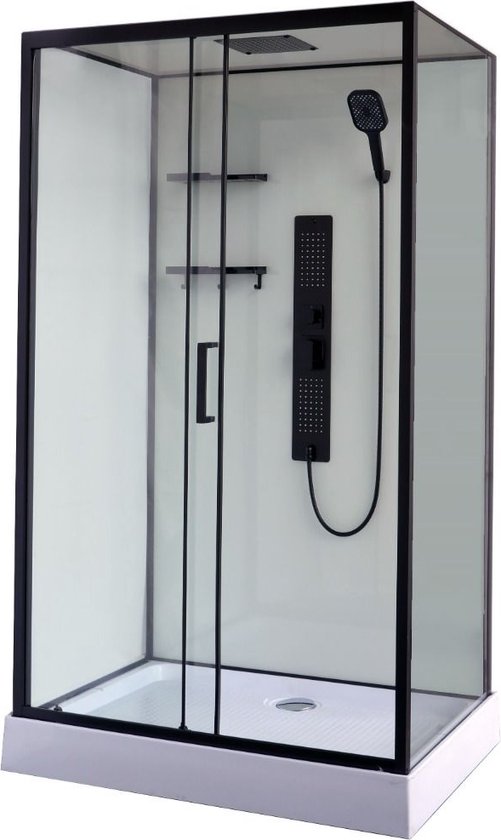 Sanifun complete douchecabine Mercury 1200 x 900 Kitvrij...