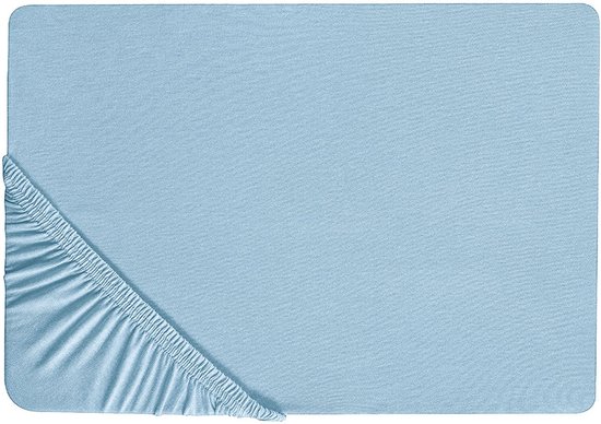 HOFUF - Laken - Lichtblauw - 200 x 200 cm - Katoen