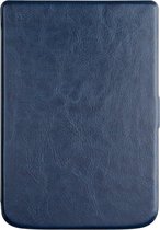 Shop4 - Geschikt voor PocketBook Touch Lux 5 Hoes - Book Cover Cabello Donker Blauw