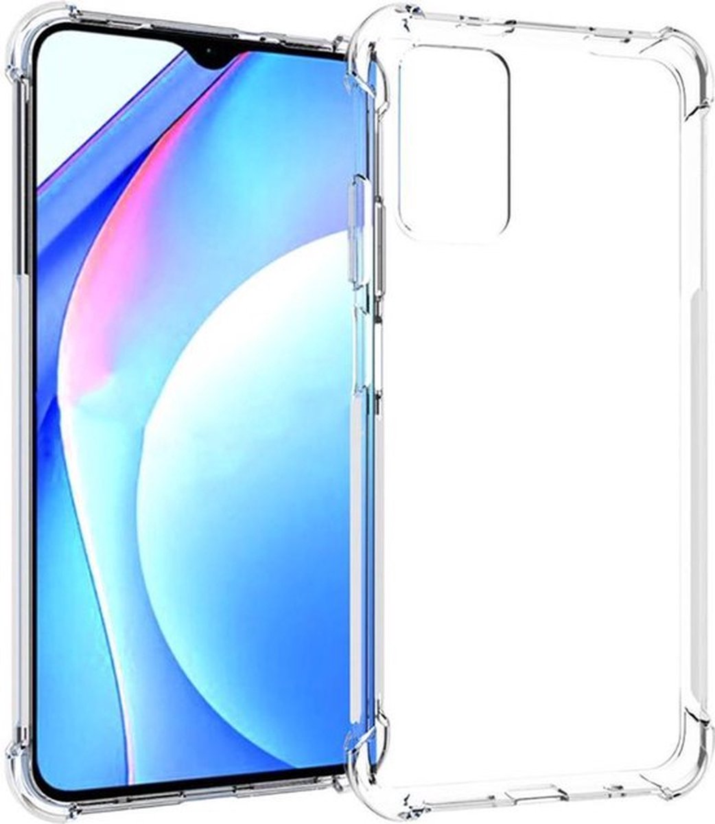 Shop4 - Geschikt voor Xiaomi Redmi 9T Hoesje - Zachte Back Case Drop Proof Transparant
