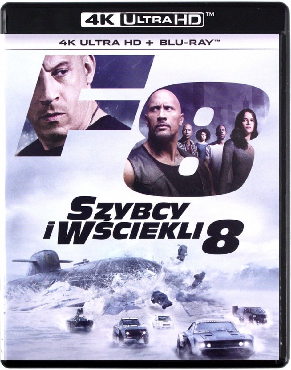 Fast & Furious 8 [Blu-Ray 4K]+[Blu-Ray]-
