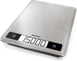 Soehnle keukenweegschaal Page Profi 200 - digitaal - 1 gram nauwkeurig - tot 15 kg - RVS - zilver Soehnle keukenweegschaal Page Profi 200 - digitaal - 1 gram nauwkeurig - tot 15 kg - RVS - zilver