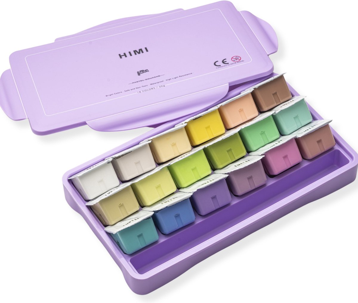 HIMI - MIYA Set Gouache 50 Colores / 30GR