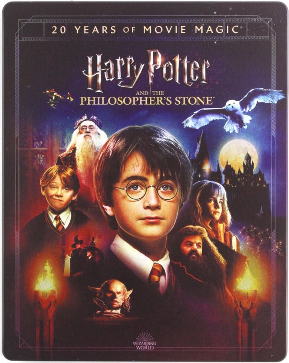 Harry Potter en de steen der wijzen [Blu-Ray 4K]+[2xBlu-Ray]-