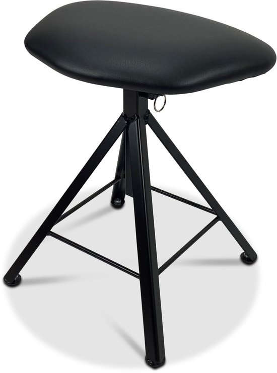 Bekijk Retro Vintage Kruk Stoel Jaren 60 Plantentafel op