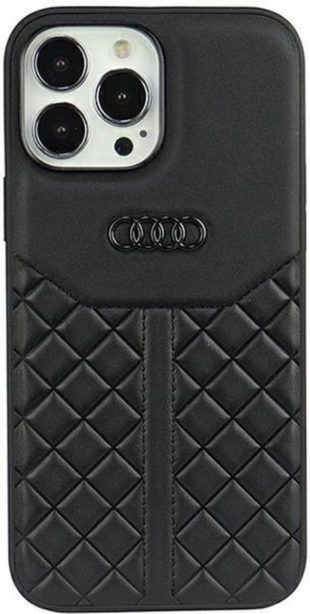 Audi Genuine Leather Back Case - Apple iPhone 12/12 Pro (6.1
