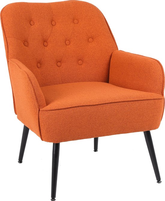Echtwerk Fauteuil Vince, gestoffeerde stoel