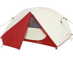 Tent voor 2 en 3 personen in 4 seizoenen, ultralicht voor kamperen, rugzakreizen, wandelen en andere outdoor-activiteiten, dubbele deuren, waterdicht, eenvoudig op te bouwen en te dragen.