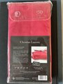 Servetten - 50cmX50cm- Christian Lacroix - Luxe servetten - Damast Jacquard - Fuchsia- Set van 4 servetten