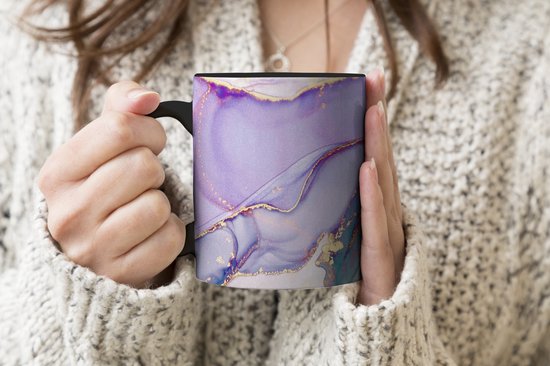 Sublimatie Mason Jar Lantaarn Frosted 15oz , Purple Gradient
