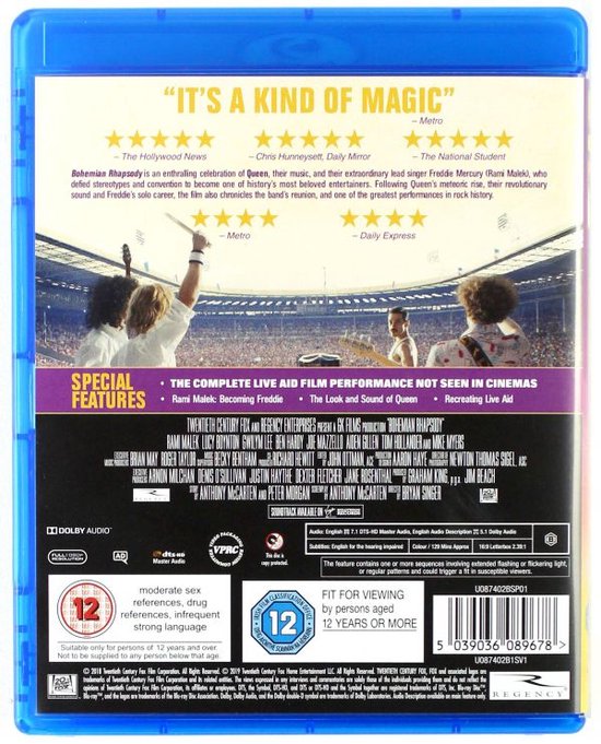 Bohemian Rhapsody (Blu-ray), Mike Myers | Dvd's | bol
