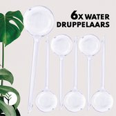 Groots Waterdruppelaar Transparant Set van 6 - Planten waterdruppelaar voor binnen en buiten