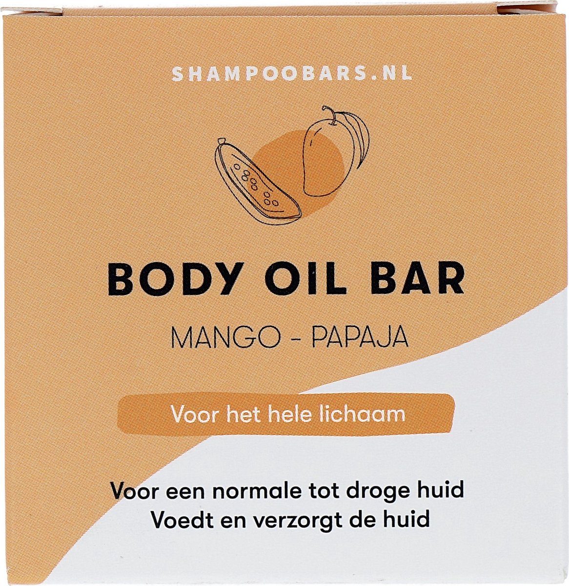 Body Oil Bar Mango en Papaja 45GR
