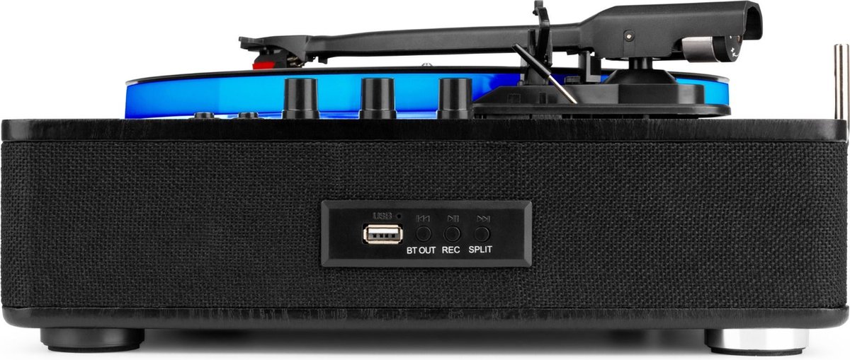 Fenton RP162LED - Platine Vinyle LED Bluetooth In & Out - Haut-Parleurs  Intégrés