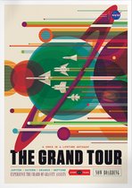 The Grand Tour | Space, Astronomie & Ruimtevaart Poster | B2: 50x70 cm