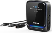 Bluetooth-adapter Zender-ontvanger Adaptief hifi-geluid met lage latentie, dual-link pairing, draagbare 2-in-1 audio-mini-adapter